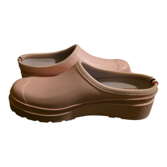 HUNTER Original Waterproof Play Clogs Azalea Pink - Size 10 - Picture 3 of 9